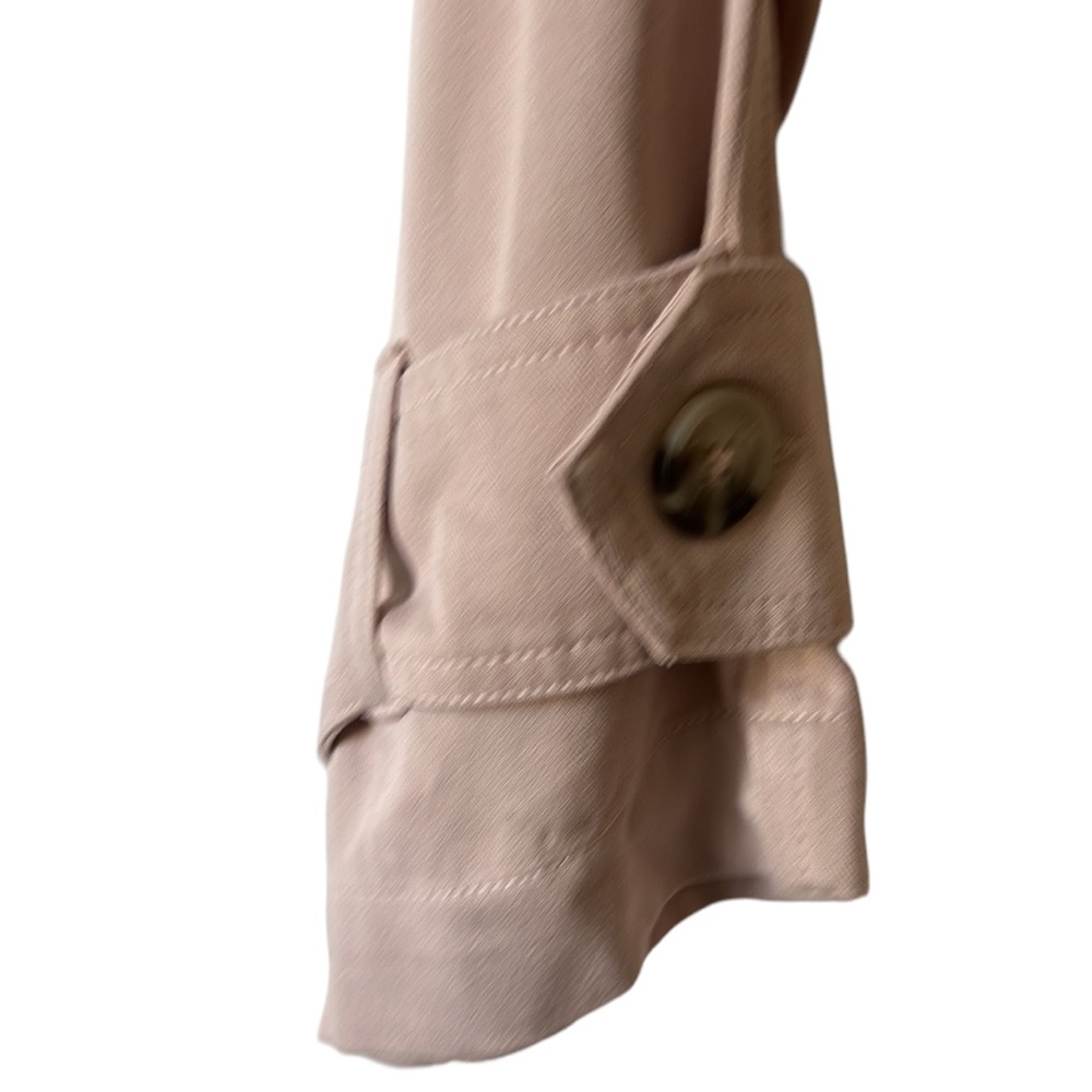 SOLD NWT BB Dakota by Steve Madden Parchment Trench Coat Size Small Reg. $139 - Picture 4 of 11